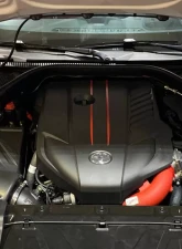 Injen Wrinkle Red Intake and Charge Pipe Power Package Toyota GR Supra L6-3.0L Turbo 2020-2024                                     - PK2300WR - Image 7