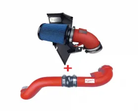 Injen Wrinkle Red Intake and Charge Pipe Power Package Toyota GR Supra L6-3.0L Turbo 2020-2024