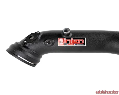 Injen SES Intercooler Charge Pipe Wrinkle Black for BMW L6-3.0L 2012-2021 - SES1128ICPWB