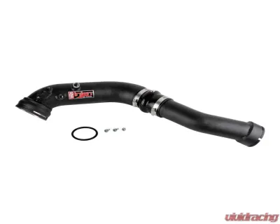 Injen SES Intercooler Charge Pipe Wrinkle Black for BMW L6-3.0L 2012-2021 - SES1128ICPWB