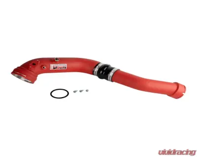Injen SES Intercooler Pipes Wrinkle Red for BMW L6-3.0L 2012-2021, 3.00" Aluminum - SES1128ICPWR