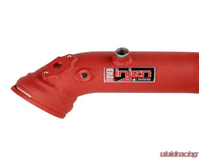 Injen SES Intercooler Pipes Wrinkle Red for BMW L6-3.0L 2012-2021, 3.00" Aluminum - SES1128ICPWR