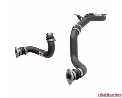 Injen Wrinkle Black Intercooler Pipes for Honda Civic & Acura Integra 2022-2024 - SES1586ICPWB