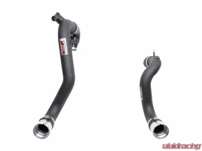 Injen Wrinkle Black Intercooler Pipes for 2021-2024 Ford Bronco L4-2.3L Turbo EcoBoost - SES9300ICPWB