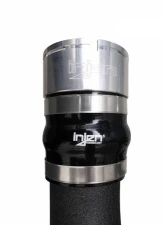 Injen Wrinkle Black Intercooler Pipes for 2021-2024 Ford Bronco L4-2.3L Turbo EcoBoost                                     - SES9300ICPWB - Image 4