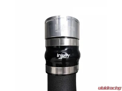 Injen Wrinkle Black Intercooler Pipes for 2021-2024 Ford Bronco L4-2.3L Turbo EcoBoost - SES9300ICPWB