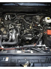 Injen Wrinkle Black Intercooler Pipes for 2021-2024 Ford Bronco L4-2.3L Turbo EcoBoost                                     - SES9300ICPWB - Image 5