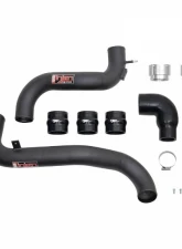 Injen Wrinkle Black Intercooler Pipes for 2021-2024 Ford Bronco L4-2.3L Turbo EcoBoost                                     - SES9300ICPWB - Image 6