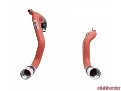 Injen Wrinkle Red Intercooler Pipes for Ford Bronco L4-2.3L Turbo 2021-2024 - SES9300ICPWR