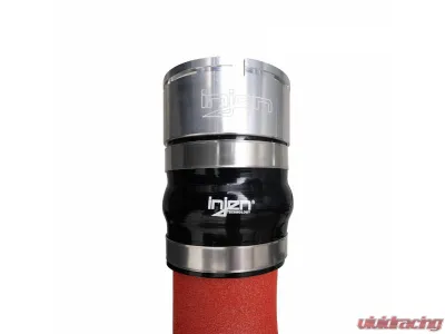 Injen Wrinkle Red Intercooler Pipes for Ford Bronco L4-2.3L Turbo 2021-2024 - SES9300ICPWR