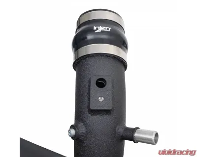 Injen Wrinkle Black Intercooler Pipes for Ford Bronco V6-2.7L Twin Turbo 2021-2024 - SES9301ICPWB