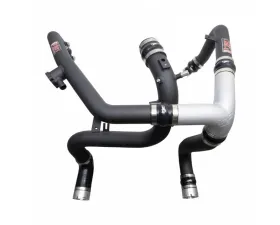 Injen Wrinkle Black Intercooler Pipes for Ford Bronco V6-2.7L Twin Turbo 2021-2024