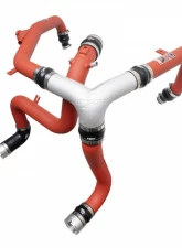 Injen Wrinkle Red Intercooler Pipes for Ford Bronco V6-2.7L Twin Turbo 2021-2024                                     - SES9301ICPWR - Image 2