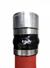 Injen Wrinkle Red Intercooler Pipes for Ford Bronco V6-2.7L Twin Turbo 2021-2024                                     - SES9301ICPWR - Image 6