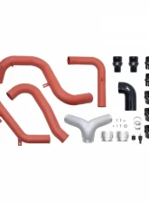 Injen Wrinkle Red Intercooler Pipes for Ford Bronco V6-2.7L Twin Turbo 2021-2024                                     - SES9301ICPWR - Image 7