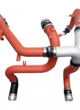 Injen Wrinkle Red Intercooler Pipes for Ford Bronco V6-2.7L Twin Turbo 2021-2024                                     - SES9301ICPWR - Image 8