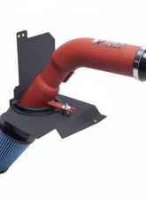 Injen Wrinkle Red SP Short Ram Air Intake System Subaru WRX STI H4-2.5L Turbo 2018-2021                                     - SP1208WR - Image 2
