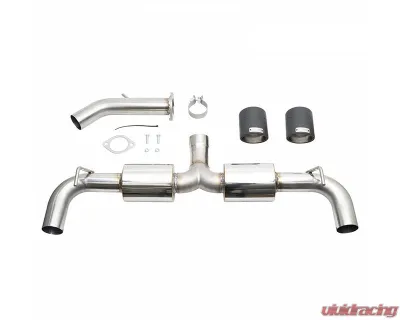 Injen Performance Axle Back Exhaust System w/ Carbon Fiber Tips Hyundai Veloster N L4-2.0L Turbo 2019-2020 - SES1343ABCF