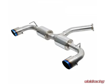 Injen Performance Axle Back Exhaust System w/ Burnt Titanium Tips Hyundai Veloster N L4-2.0L Turbo 2019-2020 - SES1343ABTT