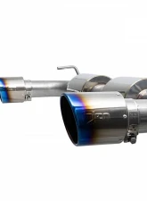 Injen Performance Axle Back Exhaust System w/ Burnt Titanium Tips Hyundai Veloster N L4-2.0L Turbo 2019-2020                                     - SES1343ABTT - Image 3