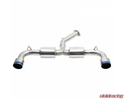 Injen Performance Axle Back Exhaust System w/ Burnt Titanium Tips Hyundai Veloster N L4-2.0L Turbo 2019-2020 - SES1343ABTT