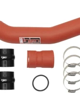 Injen Hot Side Wrinkle Red SES Intercooler Pipes Ford F-250 | F-350 | F-450 | F550 Super Duty V8-6.7L td 2017-2022                                     - SES9004ICPHWR - Image 3