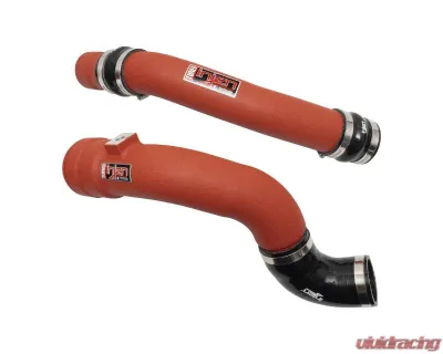Injen Wrinkle Red SES Intercooler Pipes Ford F-250 | F-350 | F-450 | F550 Super Duty V8-6.7L td 2017-2022 - SES9004ICPWR