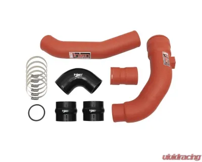 Injen Wrinkle Red SES Intercooler Pipes Ford F-250 | F-350 | F-450 | F550 Super Duty V8-6.7L td 2017-2022 - SES9004ICPWR
