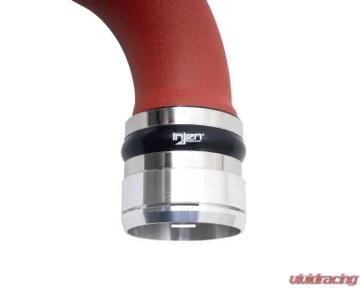 Injen Cold Side Wrinkle Red SES Intercooler Pipes Ford F-150 V6-2.7L tt EcoBoost 2015-2020 - SES9014ICPCWR