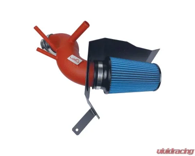 Injen SP Short Ram Air Intake System Wrinkle Red Kia Stinger L4-2.0L Turbo 2018-2020 - SP1355WR