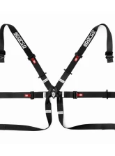 Sparco 6-Point 2" Formula Harness (Black)                                     - 04819H2NR - Image 2
