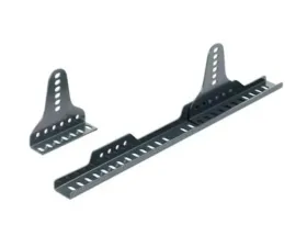 Sparco Adjustable Seat Side Mount Adjustable 23.5-Inch Steel