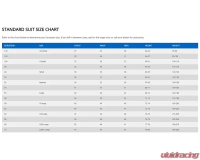 Sparco Suit Thunder - 002342BSRS130