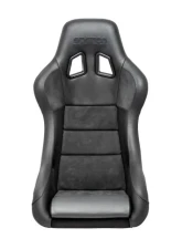 Sparco Seat QRT Performance Black Leather/Alcantara Black (Must Use Side Mount 600QRT)                                     - 008012RPNR - Image 3
