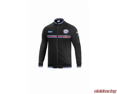 Sparco Black XL Full Zip Martini Jacket - 01278MRNR4XL