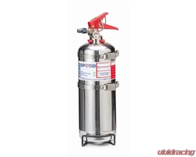 Sparco 600 Series 2 Liter Handheld Steel NOVEC Extinguisher Fire System - 014773BXLN2