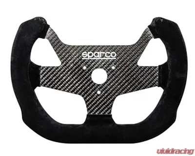 Sparco Steering Wheel F10C Carbon Suede Black - 015PC270SSN