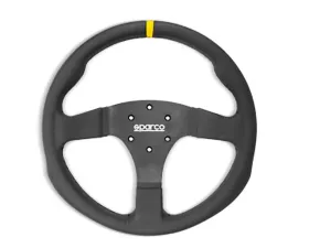 Sparco Steering Wheel R350B Leather with Button