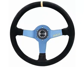 Sparco Streering Wheel Monza L550 Suede Black | Blue