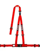 Sparco 3 Point Double Release Belt                                     - 04608DF1RS - Image 2