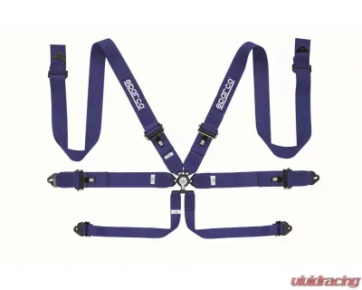 Sparco 6 Point Aluminum Belt - 04818RALAZ