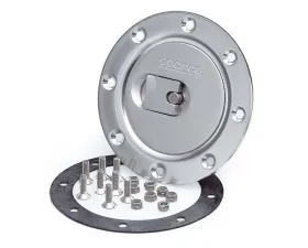 Sparco Fuel Cap Non Locking Brushed Aluminum