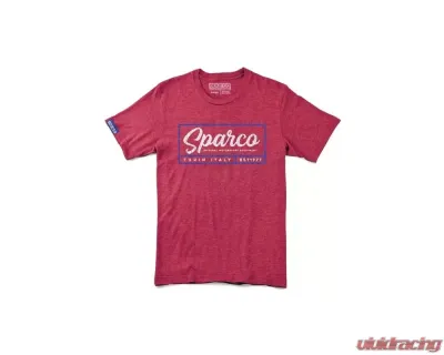 Sparco T-Shirt Script - SP0130RS2M
