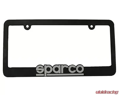 Sparco License Plate Frame Plastic - SP099FRAME