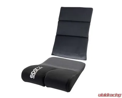 Sparco Black Flat Seat Pad for Evo II Seat - SP1048828F