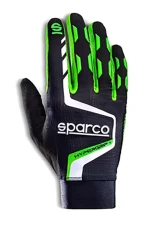 Sparco Hypergrip+ Gloves Black/Green (Size 10 - Medium)                                     - 00209510NRVF - Image 3