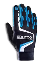 Sparco Hypergrip+ Gloves Black/Blue (Size 11 - Large)                                     - 00209511NRAZ - Image 3