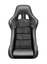 Sparco Leather/Alcantara Black/Grey Seat QRT Performance                                     - 008012RPNRGR - Image 3