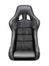 Sparco Leather/Alcantara Black/Grey Seat QRT Performance                                     - 008012RPNRRS - Image 3