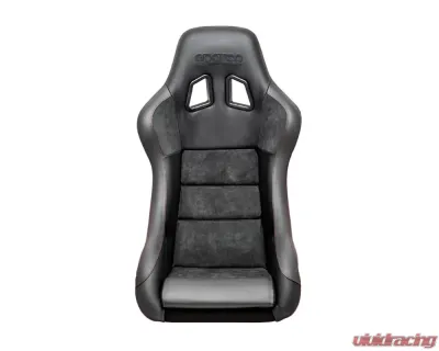 Sparco Leather/Alcantara Black/Grey Seat QRT Performance - 008012RPNRRS